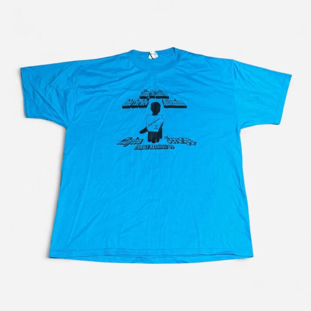 Jerzees funny Blue vintage Alex Rodriguez tee with black graphic size XXL